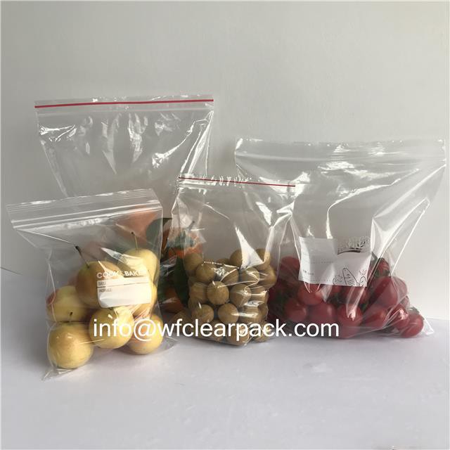 Customized Transparent Zip Lock Bags China